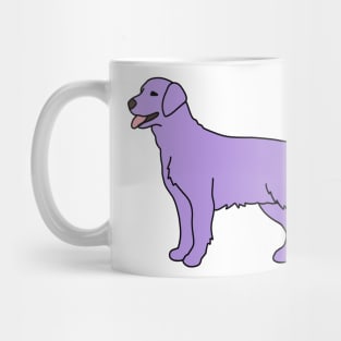 Purple Labrador Mug